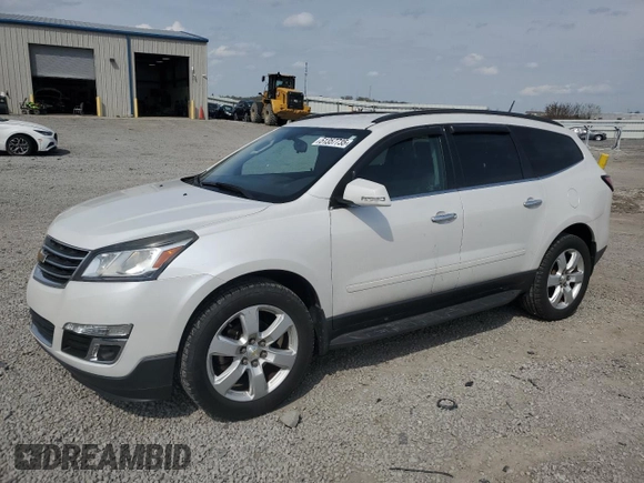 2017 Chevrolet Traverse LT with VIN 1GNKRGKD2HJ185642, listed as a Copart auction lot 51357735 with 93,141 mi miles and Salvage Title. Bid and sale history available at DreamBid. Image 1.