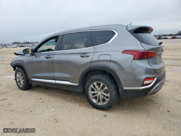 2019 Hyundai Santa Fe SEL with VIN 5NMS33AD0KH055473, listed as a Copart auction lot 45089505 with 111,875 mi miles and Salvage Title. Bid and sale history available at carsss.com. Image 2.