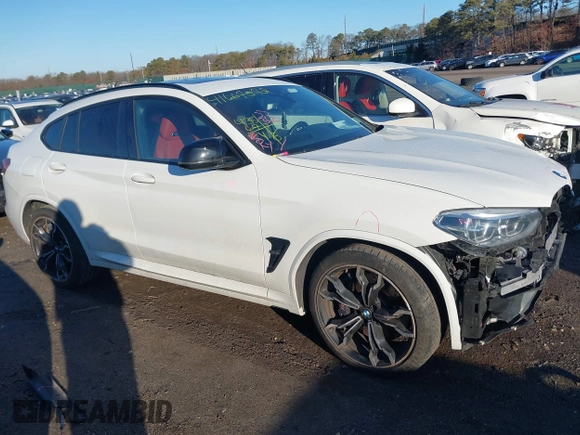 2021 BMW X4 M with VIN 5YMUJ0C02M9H67919, listed as a IAAI auction lot 41667578 with 43,567 mi miles. Bid and sale history available at carsss.com. Image 13.