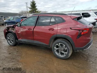 2025 Chevrolet Trax LT with VIN KL77LHEP5SC172078, listed as a Copart auction lot 45497075 with 156 mi miles and Salvage Title. Bid and sale history available at carsss.com. Image 2.