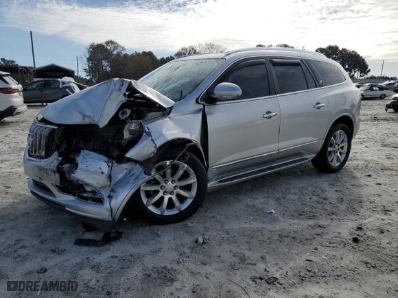 2014 Buick Enclave Premium with VIN 5GAKRCKD0EJ206907, listed as a Copart auction lot 85466934 with 141538 miles and Salvage Title. Bid and sale history available at carsss.com. Image 1.