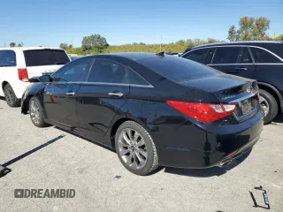 2012 Hyundai Sonata 2.4L Limited PZEV with VIN 5NPEC4AC3CH328307, listed as a Copart auction lot 76809354 with 129,321 mi miles and Salvage Title. Bid and sale history available at carsss.com. Image 2.