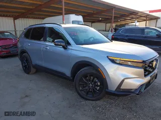 2025 Honda CR-V Hybrid Sport-L with VIN 7FARS6H84SE033946, listed as a IAAI auction lot 41382509 with 4,346 mi miles. Bid and sale history available at carsss.com. Image 1.