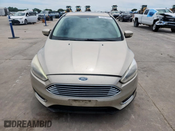 2017 Ford Focus Titanium with VIN 1FADP3N22HL266807, listed as a Copart auction lot 57071635 with 172,857 mi miles and Salvage title. Bid and sale history available at DreamBid. Image 5.
