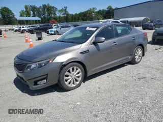 2015 Kia Optima EX with VIN 5XXGN4A76FG390368, listed as a Copart auction lot 65472585 with 124,925 mi miles and Clean title. Bid and sale history available at DreamBid. Image 1.