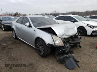 2012 Cadillac CTS with VIN 1G6DM5E33C0133056, listed as a Copart auction lot 41462265 with 190,349 mi miles and Salvage Title. Bid and sale history available at DreamBid. Image 4.