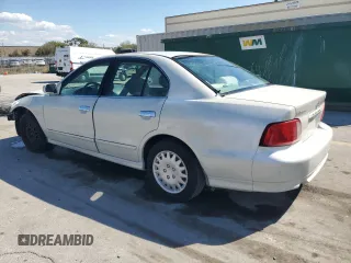 2002 Mitsubishi Galant ES with VIN 4A3AA46G62E019684, listed as a Copart auction lot 46897625 with 0 mi miles and Salvage Title. Bid and sale history available at carsss.com. Image 2.