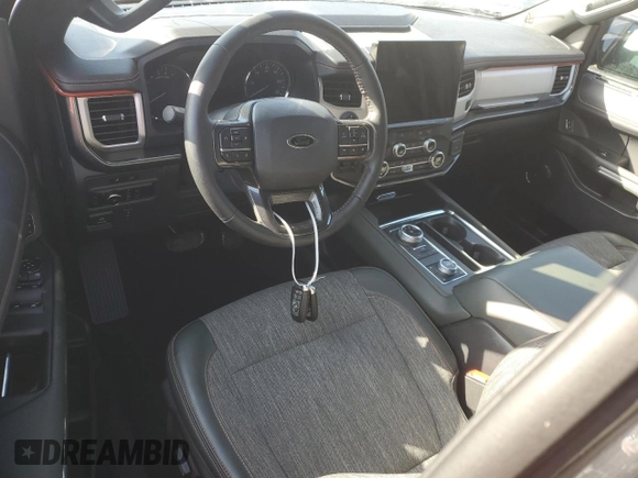 2024 Ford Expedition Timberline с VIN 1FMJU1RGXREA60667, выставлен на аукционе Copart как лот 77608014 с пробегом Не указан миль и Списание • Salvage title. История ставок и продаж доступна на DreamBid. Изображение 8.