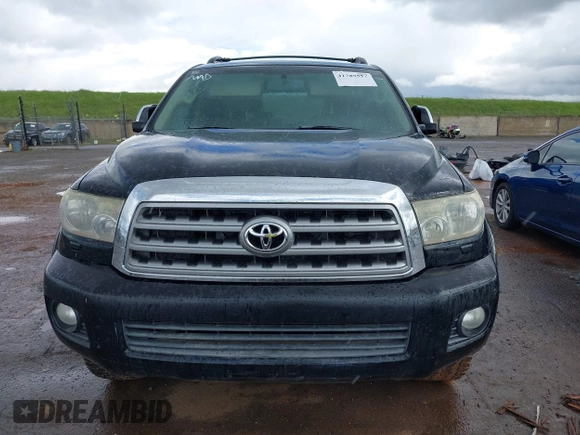 2008 Toyota Sequoia Platinum with VIN 5TDZY67A68S013121, listed as a IAAI auction lot 41789557 with 175,152 mi miles. Bid and sale history available at carsss.com. Image 12.