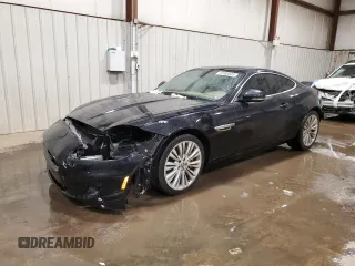 2012 Jaguar XK with VIN SAJWA4FB2CLB46480, listed as a Copart auction lot 41980835 with 108,940 mi miles and Salvage Title. Bid and sale history available at carsss.com. Image 1.