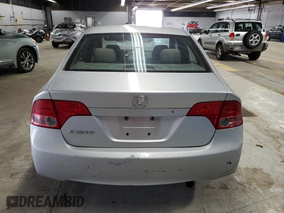 2008 Honda Civic LX z VIN 1HGFA16568L002587, wystawiony jako Copart lot #60371515 z przebiegiem 192 191 mil mil oraz Czysty tytuł • Clean title. Historia ofert i sprzedaży dostępna na DreamBid. Obrazek 6.