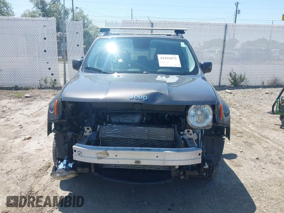 2017 Jeep Renegade Latitude with VIN ZACCJBBB9HPG63464, listed as a IAAI auction lot 42592072 with 78,031 mi miles and . Bid and sale history available at DreamBid. Image 12.