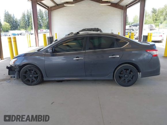 2013 Nissan Sentra SR with VIN 3N1AB7AP0DL777387, listed as a IAAI auction lot 42183359 with 206,726 mi miles and . Bid and sale history available at DreamBid. Image 14.