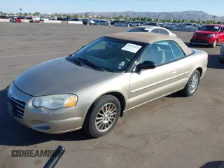 2004 Chrysler Sebring LXi with VIN 1C3EL55R34N373158, listed as a IAAI auction lot 40717029 with 117,595 mi miles and . Bid and sale history available at DreamBid. Image 2.