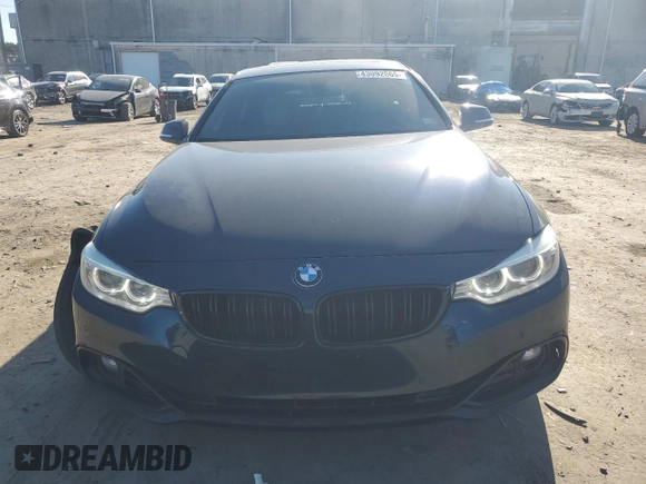 2016 BMW 4 Series 428i with VIN WBA4A9C53GG506074, listed as a Copart auction lot 43092065 with 73,650 mi miles and Salvage Title. Bid and sale history available at carsss.com. Image 5.