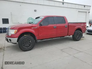 2010 Ford F-150 XL with VIN 1FTFW1EV9AFB54028, listed as a Copart auction lot 44244155 with 158,050 mi miles and Salvage Title. Bid and sale history available at carsss.com. Image 1.