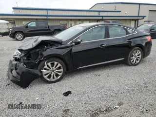 2014 Hyundai Azera с VIN KMHFG4JG0EA350170, выставлен на аукционе Copart как лот 80905414 с пробегом 187 937 миль миль и Списание • Salvage title. История ставок и продаж доступна на DreamBid. Изображение 1.