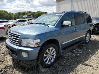 2010 Infiniti QX56 with VIN 5N3ZA0NC5AN900522, listed as a Copart auction lot 66495564 with 149,324 mi miles and Salvage Title. Bid and sale history available at carsss.com. Image 1.