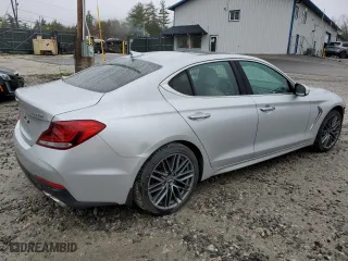2019 Genesis G70 2.0T Advanced with VIN KMTG44LA3KU036602, listed as a Copart auction lot 53004064 with 69,812 mi miles and Salvage Title. Bid and sale history available at carsss.com. Image 3.