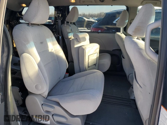 2017 Toyota Sienna LE Auto Access Seat with VIN 5TDKZ3DC7HS767177, listed as a Copart auction lot 87595095 with 226,706 mi miles and Salvage Title. Bid and sale history available at carsss.com. Image 11.
