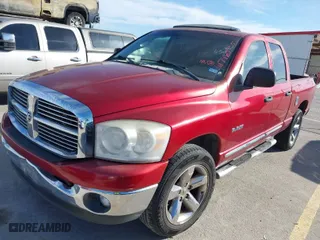 2008 Dodge Ram 1500 SLT with VIN 1D7HA18N68J126591, listed as a IAAI auction lot 41748525 with 143,862 mi miles. Bid and sale history available at carsss.com. Image 2.