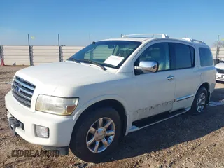 2006 Infiniti QX56 with VIN 5N3AA08C66N801174, listed as a IAAI auction lot 41652098 with 1 mi miles. Bid and sale history available at carsss.com. Image 2.