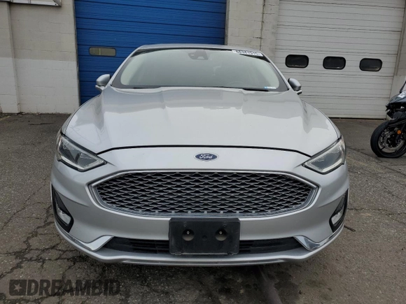 2019 Ford Fusion Titanium with VIN 3FA6P0D90KR187859, listed as a Copart auction lot 88341915 with 93,518 mi miles and Salvage Title. Bid and sale history available at carsss.com. Image 5.