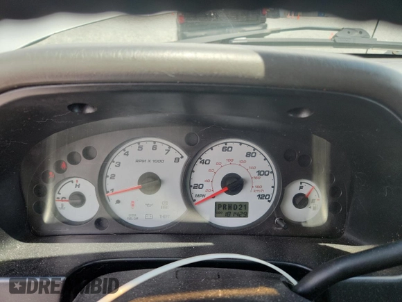 2003 Ford Escape XLT Popular with VIN 1FMYU03103KA06199, listed as a Copart auction lot 58731515 with 181,429 mi miles and Salvage title. Bid and sale history available at DreamBid. Image 9.