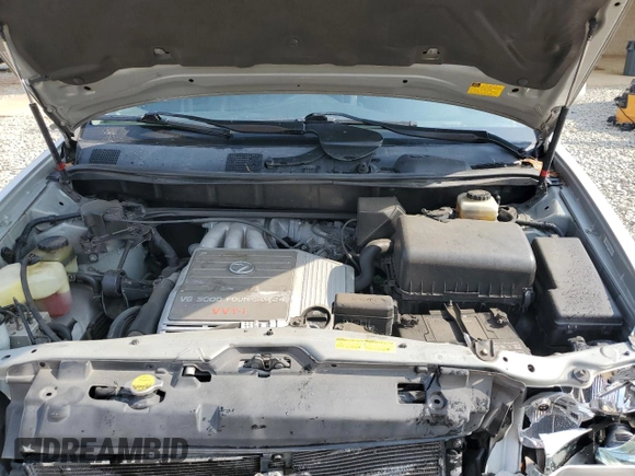 2002 Lexus RX 300 with VIN JTJGF10U220131307, listed as a Copart auction lot 60045555 with 84,945 mi miles and Salvage title. Bid and sale history available at DreamBid. Image 12.