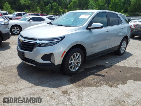 2022 Chevrolet Equinox LT with VIN 2GNAXJEV9N6138247, listed as a IAAI auction lot 42245739 with 192,813 mi miles and . Bid and sale history available at DreamBid. Image 2.