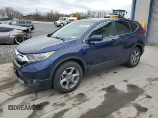 2018 Honda CR-V EX with VIN 7FARW2H57JE017273, listed as a Copart auction lot 53846525 with 68,562 mi miles and Salvage Title. Bid and sale history available at carsss.com. Image 1.