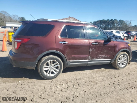 2012 Ford Explorer XLT with VIN 1FMHK7D95CGA79638, listed as a Copart auction lot 46148235 with 95,317 mi miles and Salvage Title. Bid and sale history available at carsss.com. Image 3.