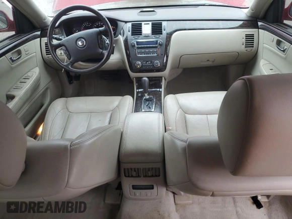 2008 Cadillac DTS 1SC with VIN 1G6KD57Y88U176453, listed as a Copart auction lot 51069155 with 108,283 mi miles and Salvage Title. Bid and sale history available at carsss.com. Image 8.