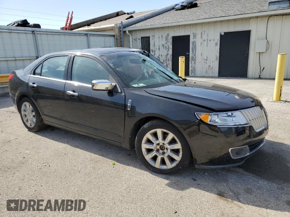 2011 Lincoln MKZ with VIN 3LNHL2JC2BR762775, listed as a Copart auction lot 48569275 with Not provided miles and Non repairable. Bid and sale history available at DreamBid. Image 4.