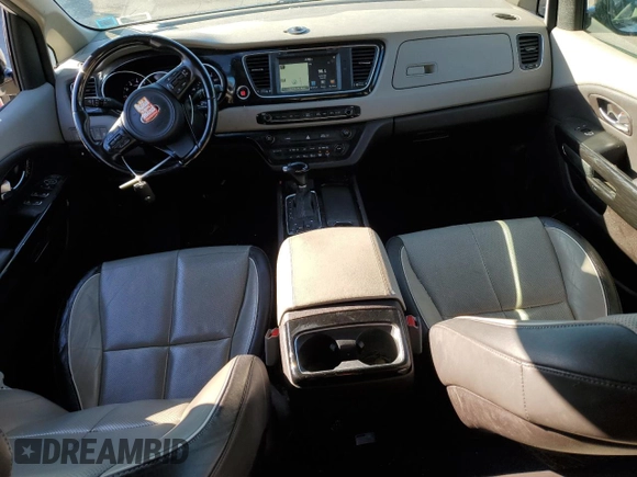 2015 Kia Sedona SX-L with VIN KNDME5C18F6031846, listed as a Copart auction lot 86215714 with 153,150 mi miles and Clean Title. Bid and sale history available at DreamBid. Image 8.