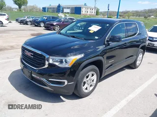 2019 GMC Acadia SLE with VIN 1GKKNKLA0KZ195451, listed as a IAAI auction lot 42026503 with 67,964 mi miles. Bid and sale history available at carsss.com. Image 2.