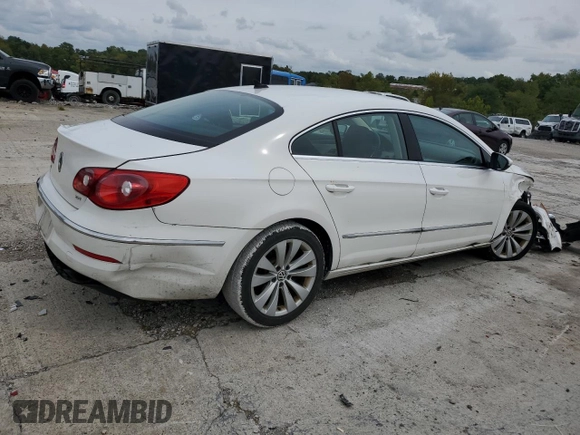 2011 Volkswagen CC Sport with VIN WVWMN7ANXBE731918, listed as a Copart auction lot 73148044 with 160,189 mi miles and Salvage Title. Bid and sale history available at carsss.com. Image 3.