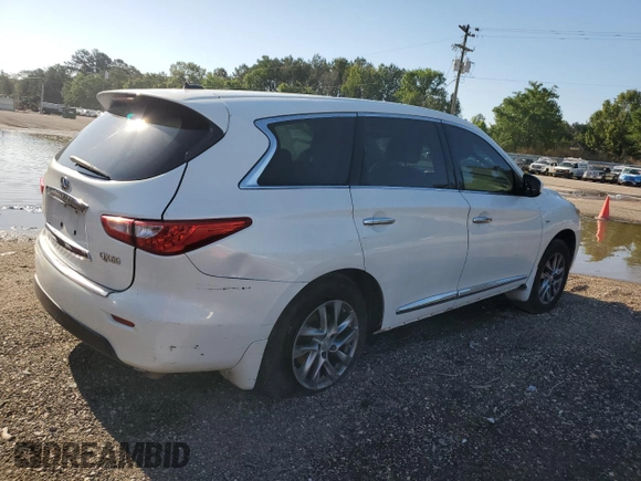 2014 Infiniti QX60 с VIN 5N1AL0MN2EC540663, выставлен на аукционе Copart как лот 53316275 с пробегом 187 657 миль миль и Списание • Salvage title. История ставок и продаж доступна на DreamBid. Изображение 3.