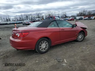 2008 Chrysler Sebring Touring with VIN 1C3LC55R08N629740, listed as a Copart auction lot 48107085 with Not provided miles and Non repairable. Bid and sale history available at DreamBid. Image 3.