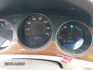 2005 Lexus ES 330 with VIN JTHBA30G655099467, listed as a IAAI auction lot 42095617 with 220,441 mi miles. Bid and sale history available at carsss.com. Image 7.