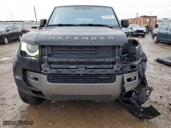2022 Land Rover Defender X-Dynamic SE with VIN SALE27RU5N2072542, listed as a Copart auction lot 87023704 with 47,282 mi miles and Salvage Title. Bid and sale history available at carsss.com. Image 5.
