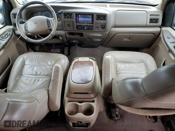 2000 Ford Excursion Limited with VIN 1FMNU42L0YEA46544, listed as a Copart auction lot 86452874 with 187,130 mi miles and Clean title. Bid and sale history available at DreamBid. Image 8.