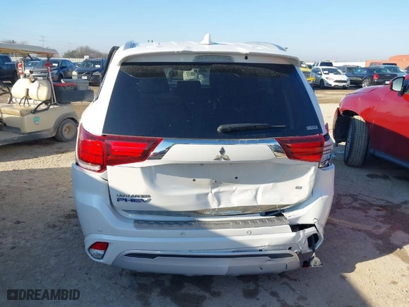 2020 Mitsubishi Outlander PHEV SEL with VIN JA4J24A57LZ010227, listed as a IAAI auction lot 41652308 with 47,929 mi miles. Bid and sale history available at carsss.com. Image 16.
