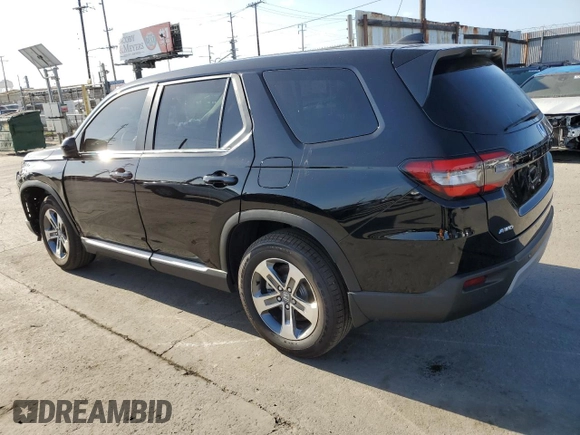 2025 Honda Pilot EX-L z VIN 5FNYG1H4XSB104401, wystawiony jako Copart lot #56923785 z przebiegiem 1 241 mil mil oraz Szkoda całkowita • Salvage title. Historia ofert i sprzedaży dostępna na DreamBid. Obrazek 2.