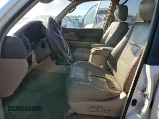 2001 Toyota Land Cruiser with VIN JTEHT05J912001418, listed as a Copart auction lot 81594494 with 289,258 mi miles and Salvage Title. Bid and sale history available at carsss.com. Image 7.