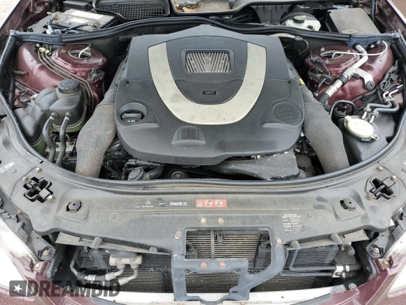 2008 Mercedes-Benz S 550 with VIN WDDNG86X98A194012, listed as a Copart auction lot 57961635 with 158,747 mi miles and Salvage title. Bid and sale history available at DreamBid. Image 11.
