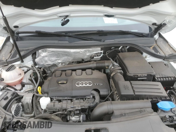 2017 Audi Q3 Premium Plus with VIN WA1JCCFSXHR008243, listed as a Copart auction lot 50393045 with 52,406 mi miles and Salvage title. Bid and sale history available at DreamBid. Image 12.
