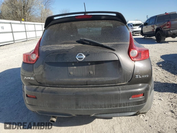 2011 Nissan Juke SL with VIN JN8AF5MV9BT025300, listed as a Copart auction lot 49127295 with 187,583 mi miles and Salvage Title. Bid and sale history available at DreamBid. Image 6.