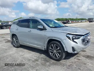 2018 GMC Terrain Denali with VIN 3GKALSEX8JL303369, listed as a IAAI auction lot 41931117 with 75,307 mi miles and . Bid and sale history available at carsss.com. Image 1.