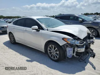 2017 Ford Fusion SE with VIN 3FA6P0H71HR402957, listed as a Copart auction lot 55222985 with 109,979 mi miles and Salvage Title. Bid and sale history available at DreamBid. Image 4.
